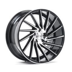 Jante 1AV ZX1 20x8,5 ET40 5x110 BLACK & POLISHED