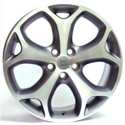 Jante Ford Style 18x8 ET55 5x108 ANTHRACITE POLISHED