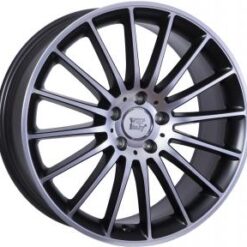 Jante Mercedes Style 19x8 ET48 5x112 DULL BLACK F POLISHED