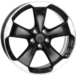 Jante Volkswagen Style 19x7,5 ET51 5x112 GLOSSY BLACK POLISHED