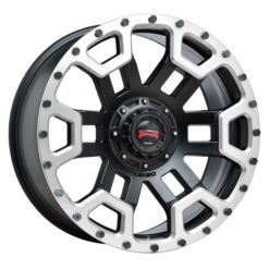 LENSO  MAX-08 8,5X16" 6X139,7 ET00 CB106 NEGRO-PLATA