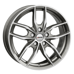 Autec Bavaris 19x8 ET54 5x112 Titanium silver polished