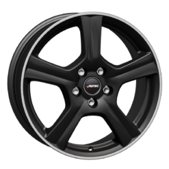 Autec Ionik 18x7,5 ET50,5 5x108 Black matt polished