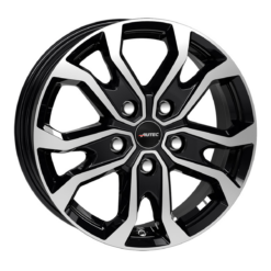 Autec Kiso 18x7,5 ET58 5x118 Black polished