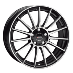 Autec Lamera 20x8,5 ET50 5x112 Black matt polished