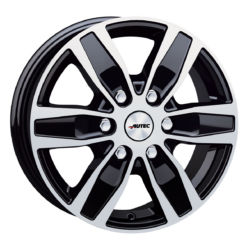 Autec Quantro 17x7 ET57 6x139,7 Black polished