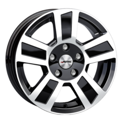 Autec Tigris 15x6 ET30 5x112 Black polished