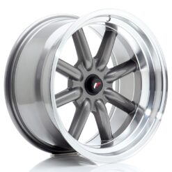 JR Wheels JR19 17x9 ET-10 BLANK Gun Metal