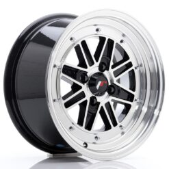 JR Wheels JR31 15x7,5 ET20 4x100 Gloss Black Machined Face
