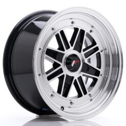 JR Wheels JR31 15x7,5 ET20 4H BLANK Gloss Black Machined Face