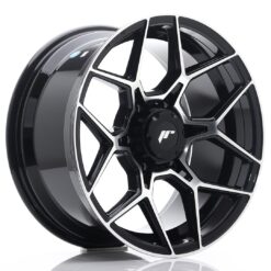 JR Wheels JRX9 18x9 ET18 6x114,3 Gloss Black Machined Face