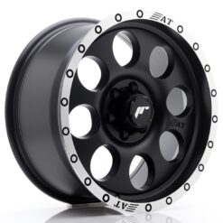 JR Wheels JRX4 17x8,5 ET20 6x114,3 Matt Black w/ Machined Lip