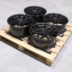 Set of JR18 18x7,5 ET25 + 18x8,5 ET25 4x100 Gloss Graphite