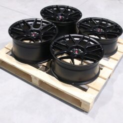 Set of JR18 19x8,5 ET35 + 19x9,5 ET30 5x108 Matt Black