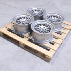 Set of JR10 16x8 ET20 5x112 Gloss Silver
