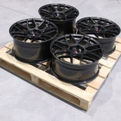 Set of JR18 19x8,5 ET35 + 19x9,5 ET35 5x112 Gloss Graphite