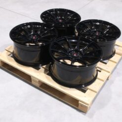 Set of JR11 19x9,5 ET35 + 19x9,5 ET22 5x100/120 Gloss Black