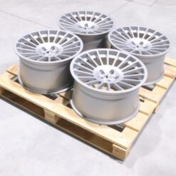 Set of JR16 19x10 ET35 5x120 Matt Silver