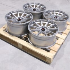 Set of JR11 19x8,5 ET40 + 19x9,5 ET22 5x112 Gloss Silver
