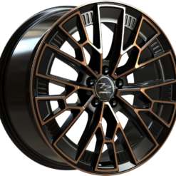 FONDMETAL 1972 21x9 5x112 ET26 -GLOSSY BLACK BRONZE MACHINED