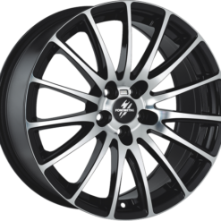 FONDMETAL 7800 18x8 5x114,3 ET38 -GLOSSY BLACK MACHINED