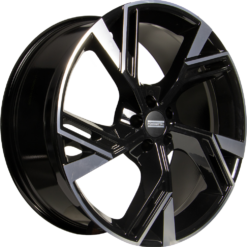 FONDMETAL ATENA 20x9 5x108 ET38,5 -V-EDITION GLOSSY BLACK MACHINED