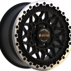 FONDMETAL BLUSTER 20x9 6x139,7 ET19,05 -MATT BLACK MACHINED LIP