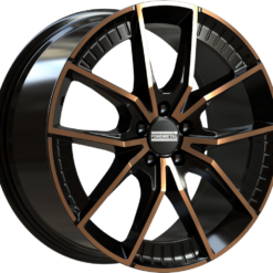 FONDMETAL ELATHA 18x8 5x112 ET45 -GLOSSY BLACK BRONZE MACHINED