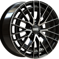 FONDMETAL KARI 21x10 5x112 ET55 -GLOSSY BLACK MACHINED