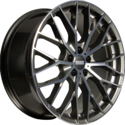FONDMETAL MAKHAI 21x9 5x130 ET45 -GLOSSY TITANIUM MACHINED