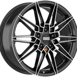 FONDMETAL THOE 18x8 5x120 ET26 -GLOSSY BLACK MACHINED
