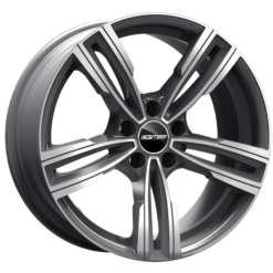 GMP REVEN 18x8 5x120 ET30 -ANTHRACITE DIAMOND