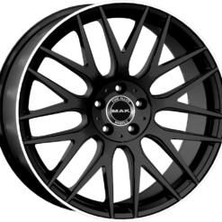 MAK ARROW-D 20x9,5 5x112 ET35 -GLOSS BLACK MIRROR RING