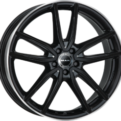 MAK EVO-D 20x9,5 5x112 ET57 -GLOSS BLACK MIRROR RING