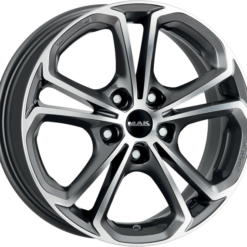MAK HESSEN 16x6,5 5x115 ET41 -GUN METALLIC MIRROR FACE