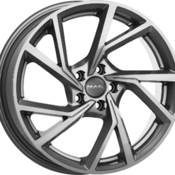 MAK KASSEL 17x7 5x108 ET42 -LIGHT TITAN