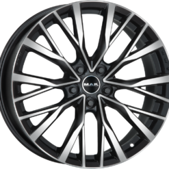 MAK KENT 22x9 5x108 ET35 -BLACK MIRROR