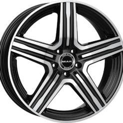 MAK LEWIS 19x9 5x112 ET50 -BLACK MIRROR