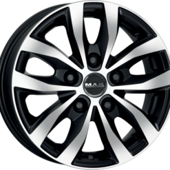 MAK LOAD 5 17x7 5x118 ET68 -ICE BLACK