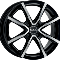 MAK MILANO 4 16x6 4x100 ET49 -BLACK MIRROR