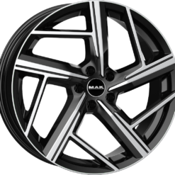 MAK QVATTRO 21x9,5 5x112 ET36 -BLACK MIRROR