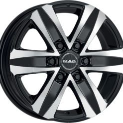 MAK STONE 6 20x8,5 6x139,7 ET30 -BLACK MIRROR