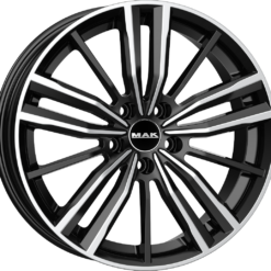 MAK VIER 17x7 5x100 ET44 -BLACK MIRROR