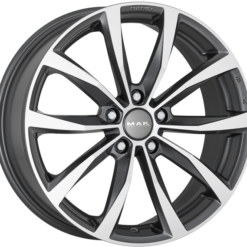 MAK WOLF 17x7,5 5x112 ET54 -GUN METALLIC MIRROR FACE