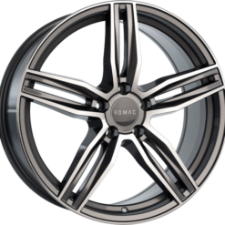 ROMAC VENOM 19x9,5 5x120 ET38 -GLOSS GREY W/ POLISHED FACE