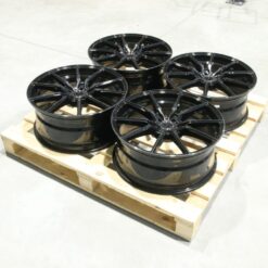 Set of CVR4 20x8,5 ET40 5x112 Double Tinted Black