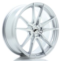 JR Wheels JR21 19x8,5 ET45 5x114,3 Silver Machined
