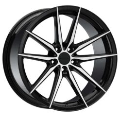 ARCEO MONACO 18x8 ET33 5x105 Black Diamond