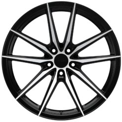 ARCEO MONACO 18x8 ET33 5x120 Black Diamond