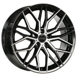 ARCEO VALENCIA 20x9 ET35 5x112 Black Diamond